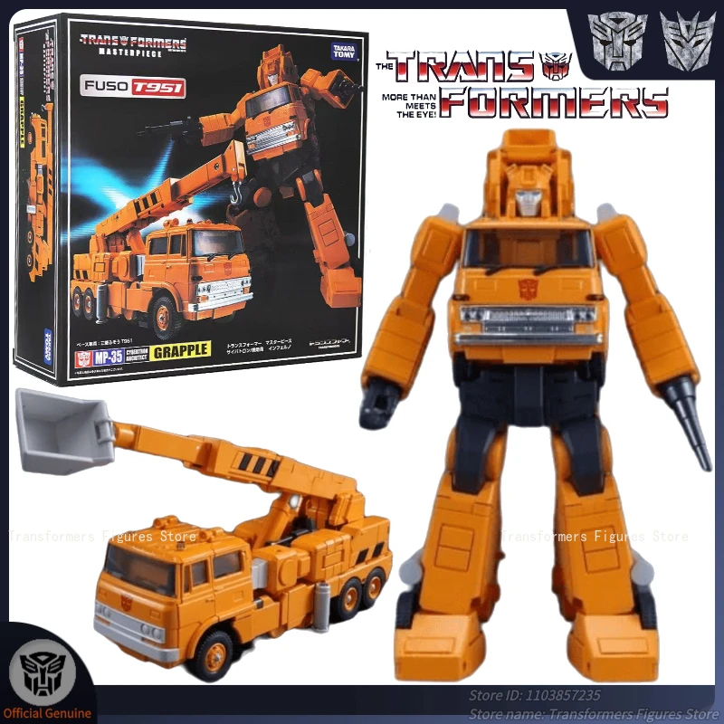 W magazynie transformatory MP-35 ko Grapple G1 film animowany Model figurki Anime akcja deformacja zabawkowe roboty festiwal popularne prezenty