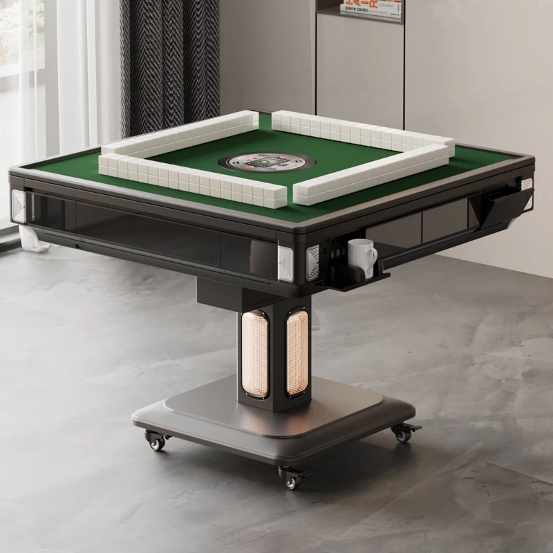 

Tall mahjong machine, silent smart mahjong table, dining table dual-purpose, household four-port machine