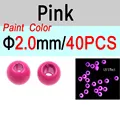 2.0mm Rosa 40 piezas