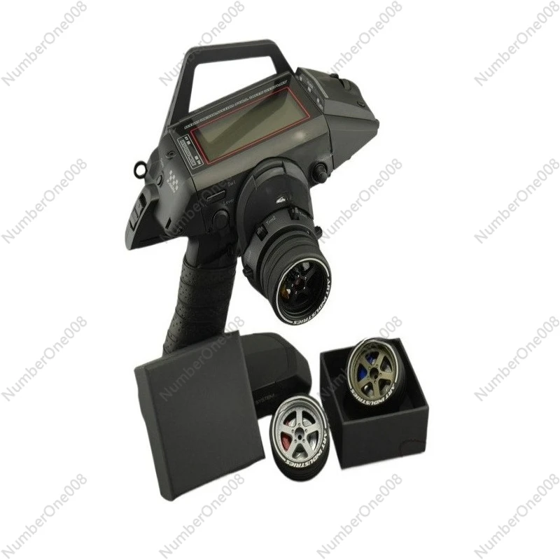 

Suitable for Azada remote control 5-spoke metal handwheel Sanwa/Futaba M17/MT44/7/10PX