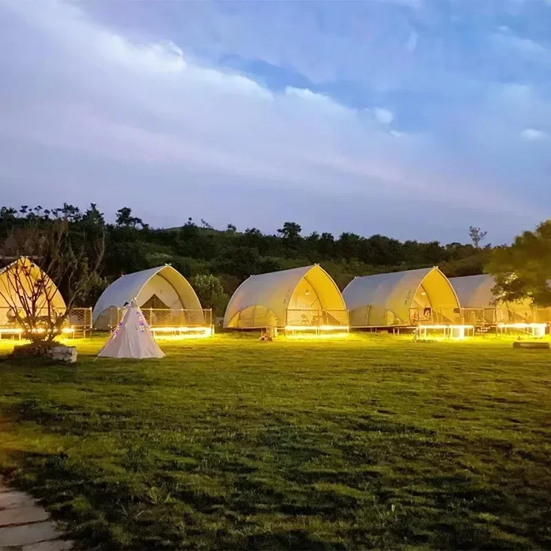 Hotel tent camp Outdoor homestay scenic spot family accommodation wild luxury tent high-end