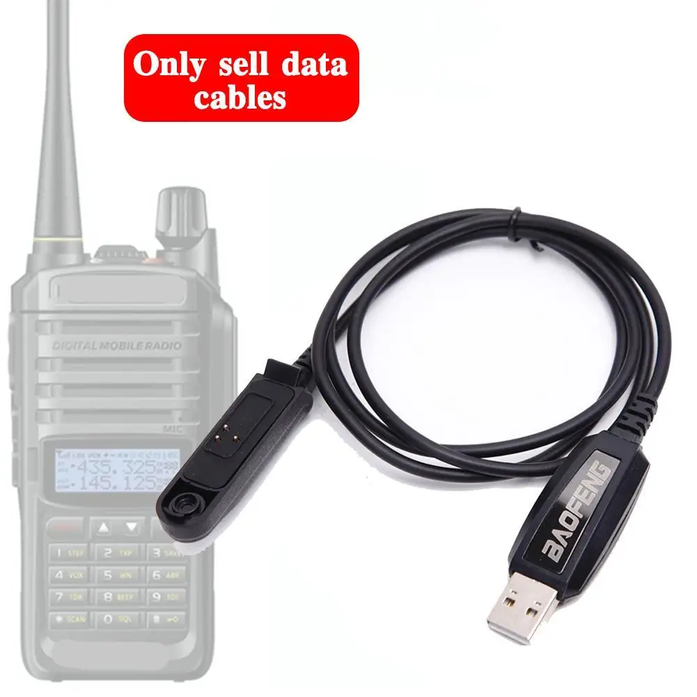 For Baofeng UV 9R Plus USB Programming Cable With CD Driver For Baofeng UV-XR A-58 UV-9R BF-9700 BF-A58  Walkie Talkie