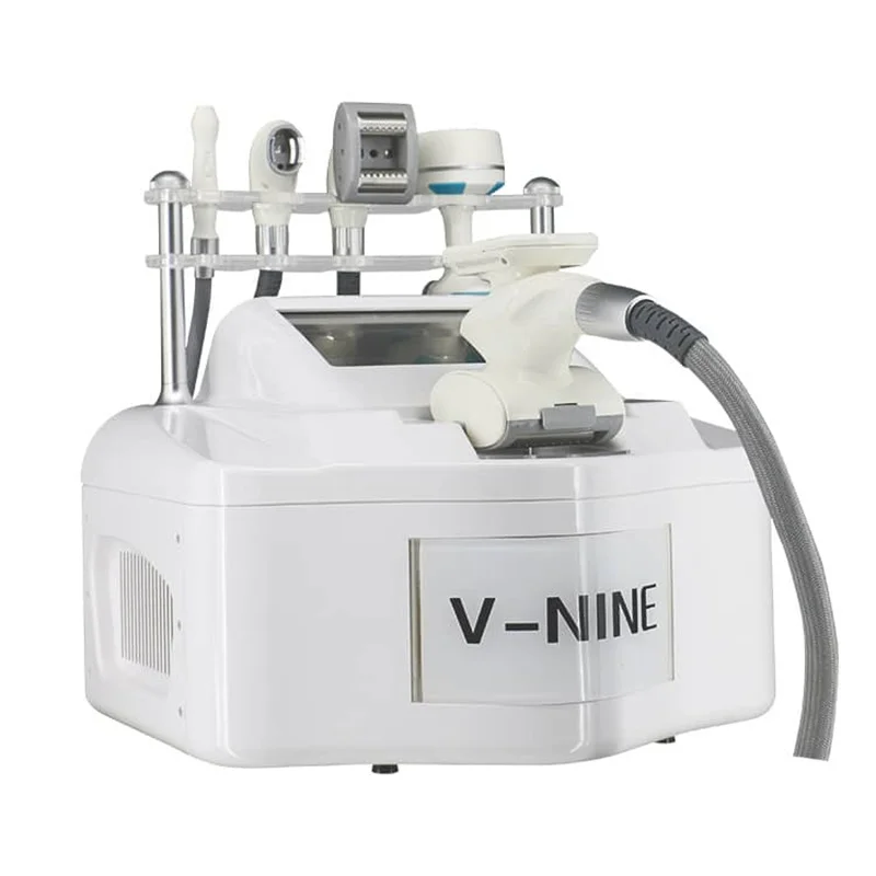 V-nne vacuum degreasing roller RF skin tightening lymphatic drainage body type five in one suction slimming machine