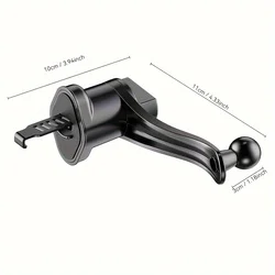 Car support Air outlet Car phone support accessories Hook air conditioning port extension rod support 17mm ball head