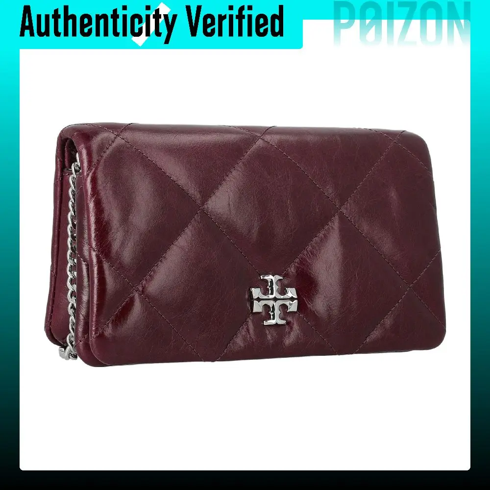 TORY BURCH Kira Leather Crossbody Bags Mini Women's Burgundy 174393-500
