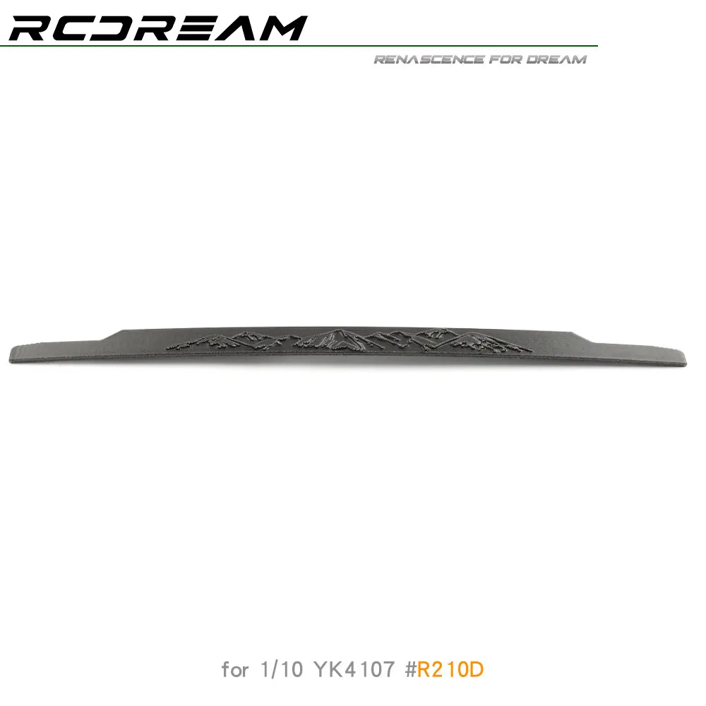RCDream 1/10 Front Hood Sand Stone Guard  Air Deflector Shield for YK4107 Patrol Y61 Option Part upgrade