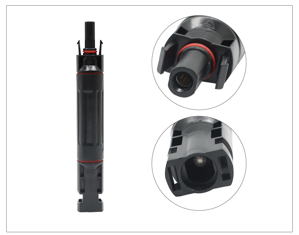 OMCH 1/5/10 Stück Solar-PV-Sicherungsstecker IP67 Wasserdichter Sicherungshalter 1000VDC mit Sicherung 10A/15A/20A/30A für Solarstromsysteme – Detail 7