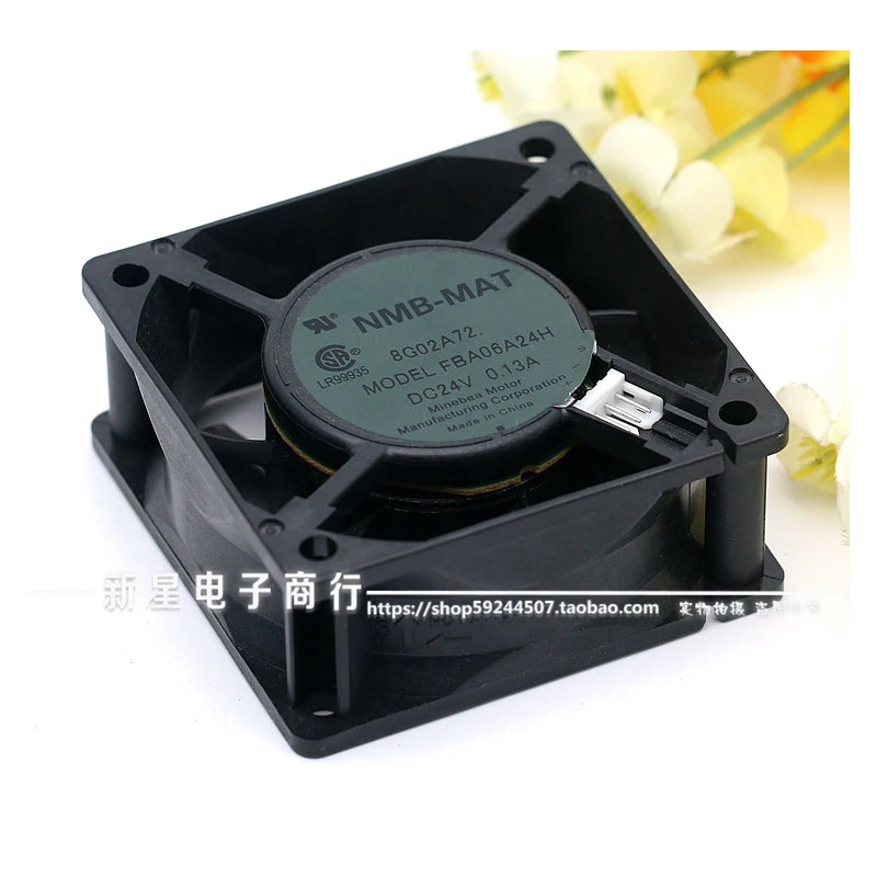 New original FBA06A24H 6CM 6025 24V 0.13A 3-wire speed measurement ultra-quiet chassis power supply elevator inverter fan