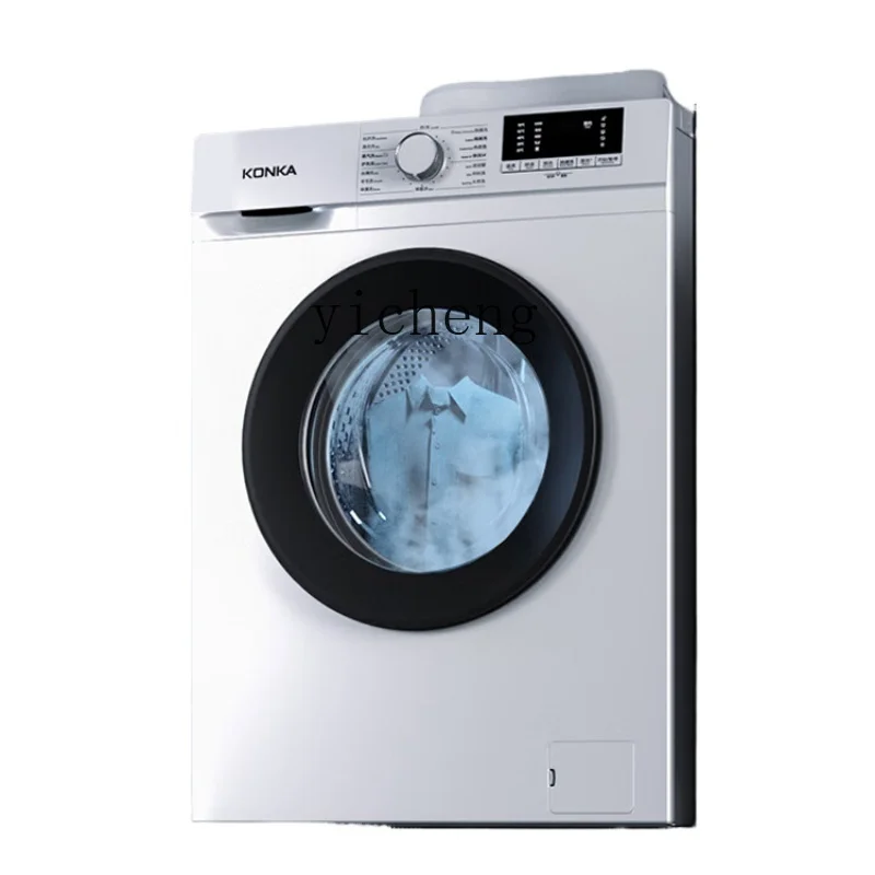 

ZF Automatic Drum Washing Machine Ultra-Thin Small Household Slim Dormitory Rental Room