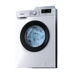 ZF Automatic Drum Washing Machine Ultra-Thin Small Household Slim Dormitory Rental Room