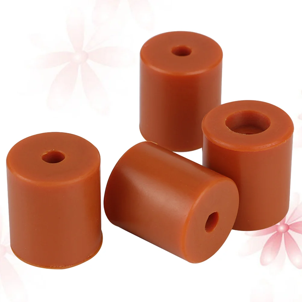 4 Pcs Hot Bed Leveling Column Non-stick High Temperature Solid Spacer 3d Printer Silicone