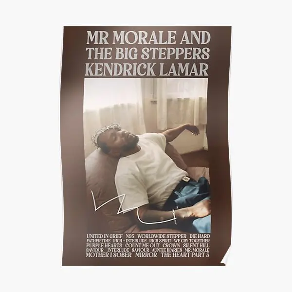 Mr Morale And The Big Steppers Kendrick  Poster Wall Decoration Art Funny Decor Vintage Picture Mural Painting Modern No Frame