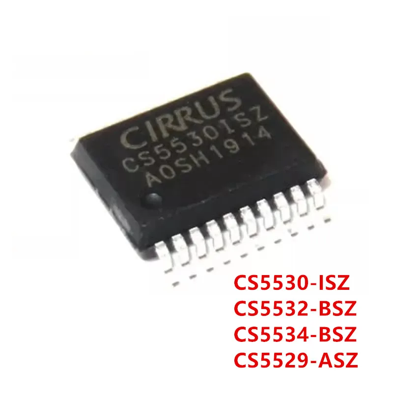 CS5530-ISZ SSOP Conversor Analógico para Digital CS5532-BSZ CS5534-BSZ CS5529-ASZ Original Novo