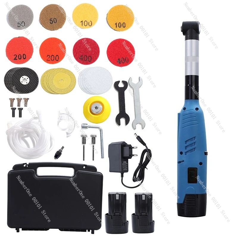 Multifunctional Cordless Seam Cleaner Lithium Battery Grinder Engraving Tile Floor Polishing Grinder Seven-Speed Variable Electr
