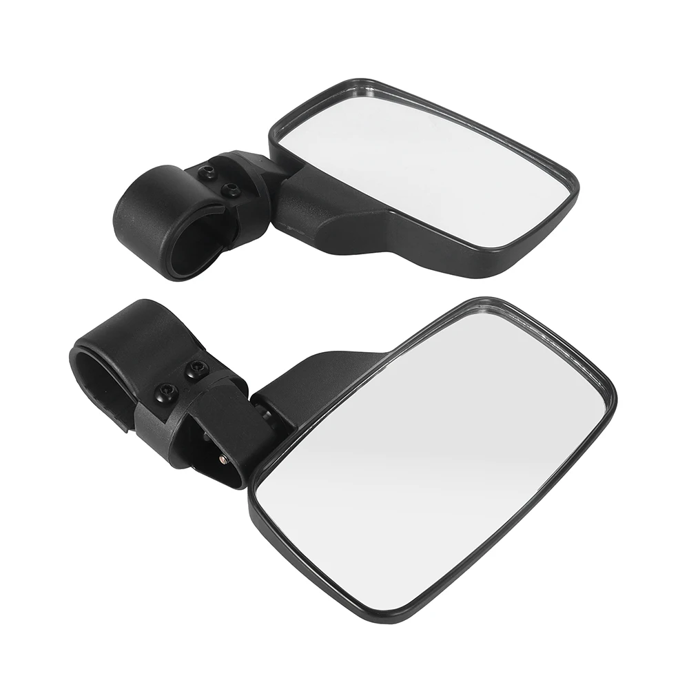 Picture 3: Motorcycle Large Wide Rear View Mirror Beach Buggy UTV Anti-Breakage Light Release Side Mirror for Can Am