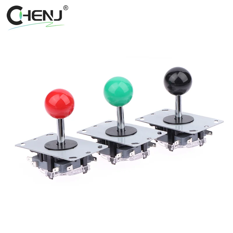 1PC Game Box Joystick Pc Game Accessories New 8 Way Adjustable Joystick Arcade Joystick DIY Joystick Fighting Stick Parts