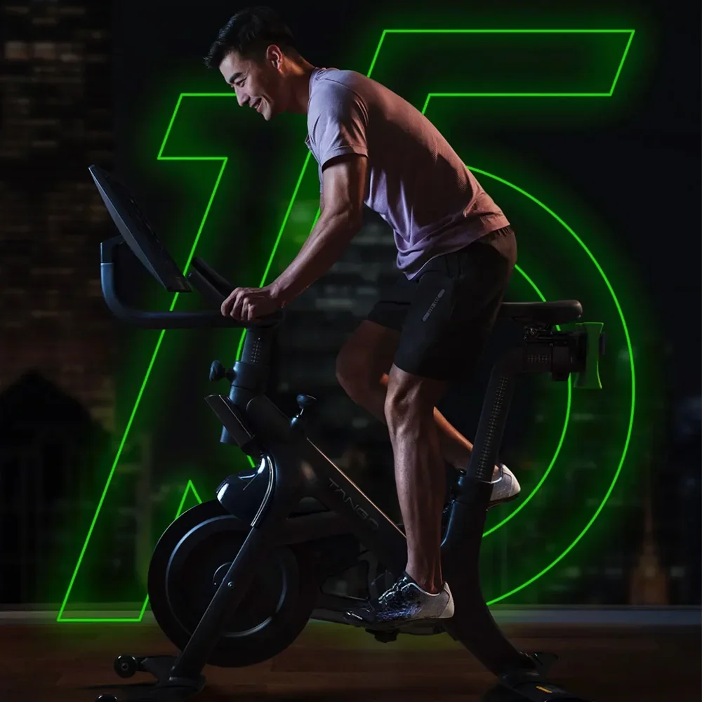 อุปกรณ์ออกกำลังกายในบ้าน SPlan จักรยานปั่นออกกำลังกายแบบอยู่กับที่ พร้อมระบบเบรกแม่เหล็ก สำหรับใช้ในบ้าน