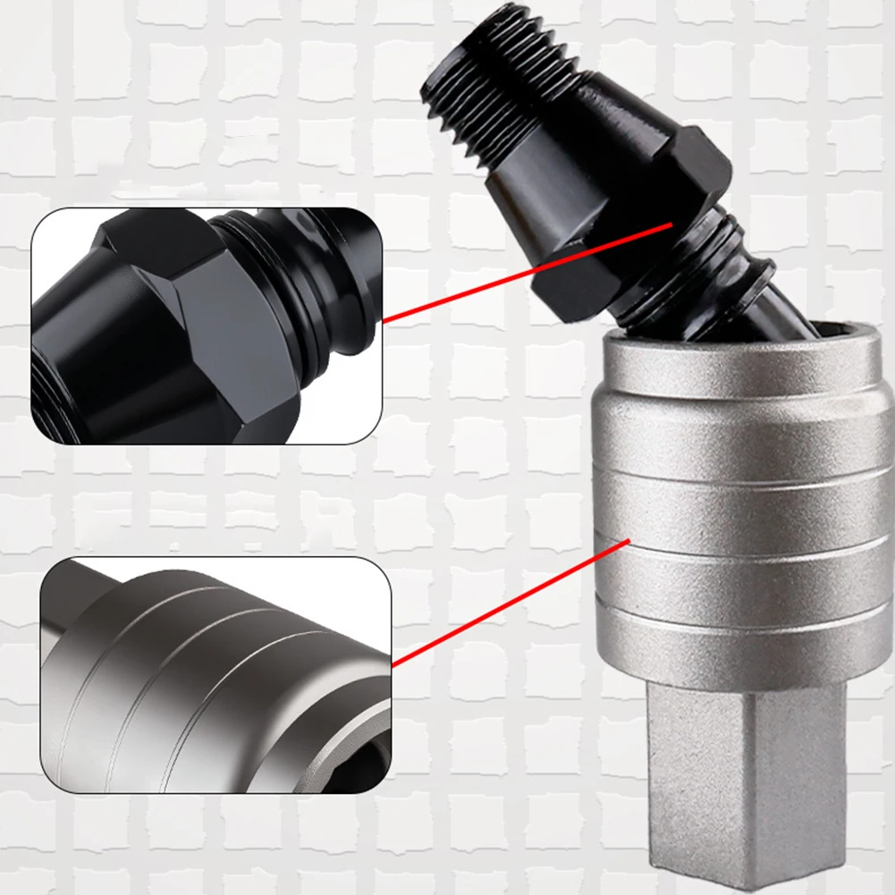 Rhinestone Quick Connector Set with Chrome Vanadium Steel Construction for Reliable Connection and Wide Drill Compatibility