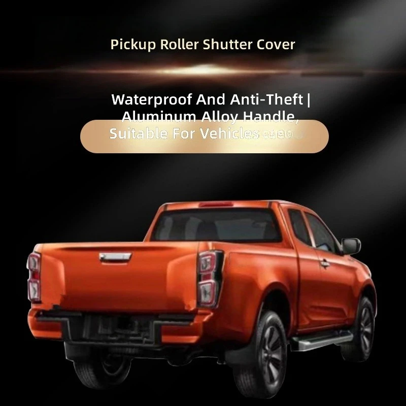 

Рулонная крышка кузова (тент) для Isuzu D-MAX, совместимая с серией пикапов, крышка на заднюю дверь с лестничной рамой, складная конструкция