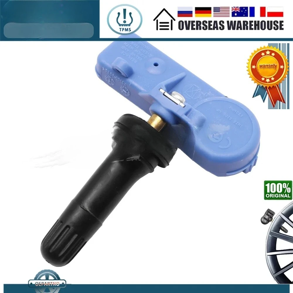 نظام مراقبة ضغط الإطارات لعام 2014-2019 أوبل كورسا E آدم فوكسهول شيفروليه 433 ميجا هرتز مستشعر الإطارات 13581561 #2