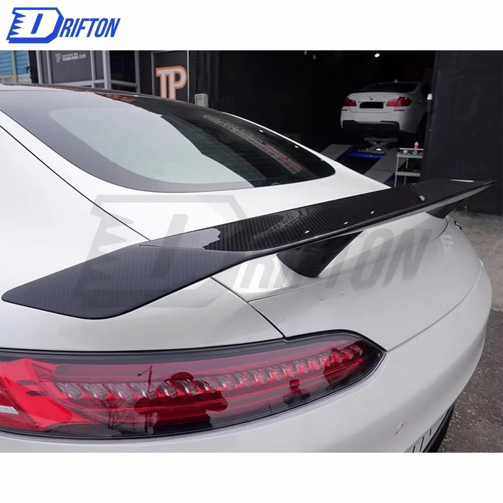 MSY Style Dry Carbon Fiber Rear Spoiler for Mercedes AMG GT GTS Wing