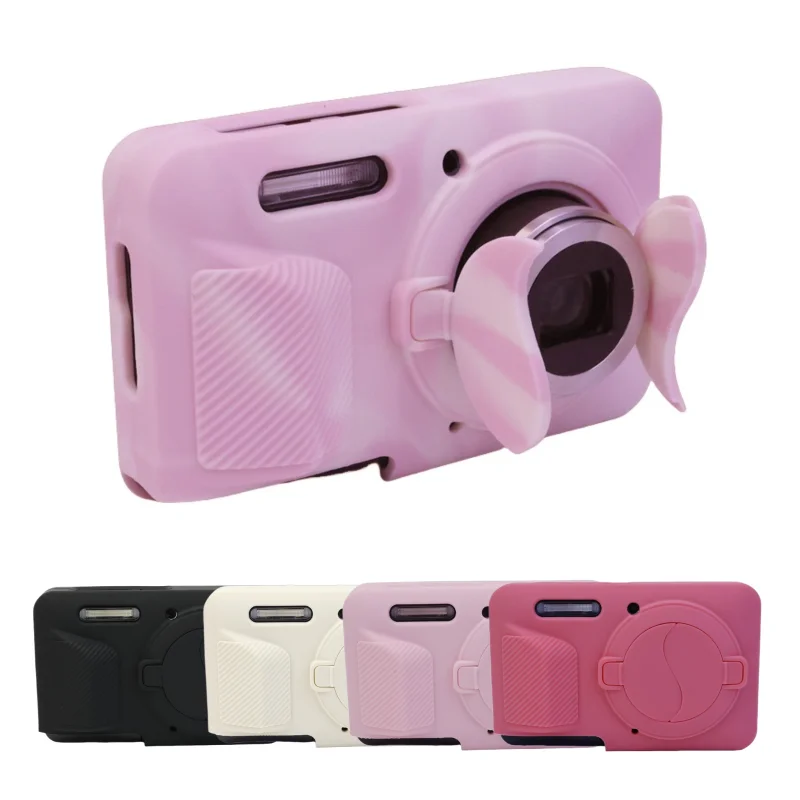 FZ55 Soft Silicone Camera Case For KODAK PIXPRO FZ55 Protective Skin Cover With Lens Protector Cap