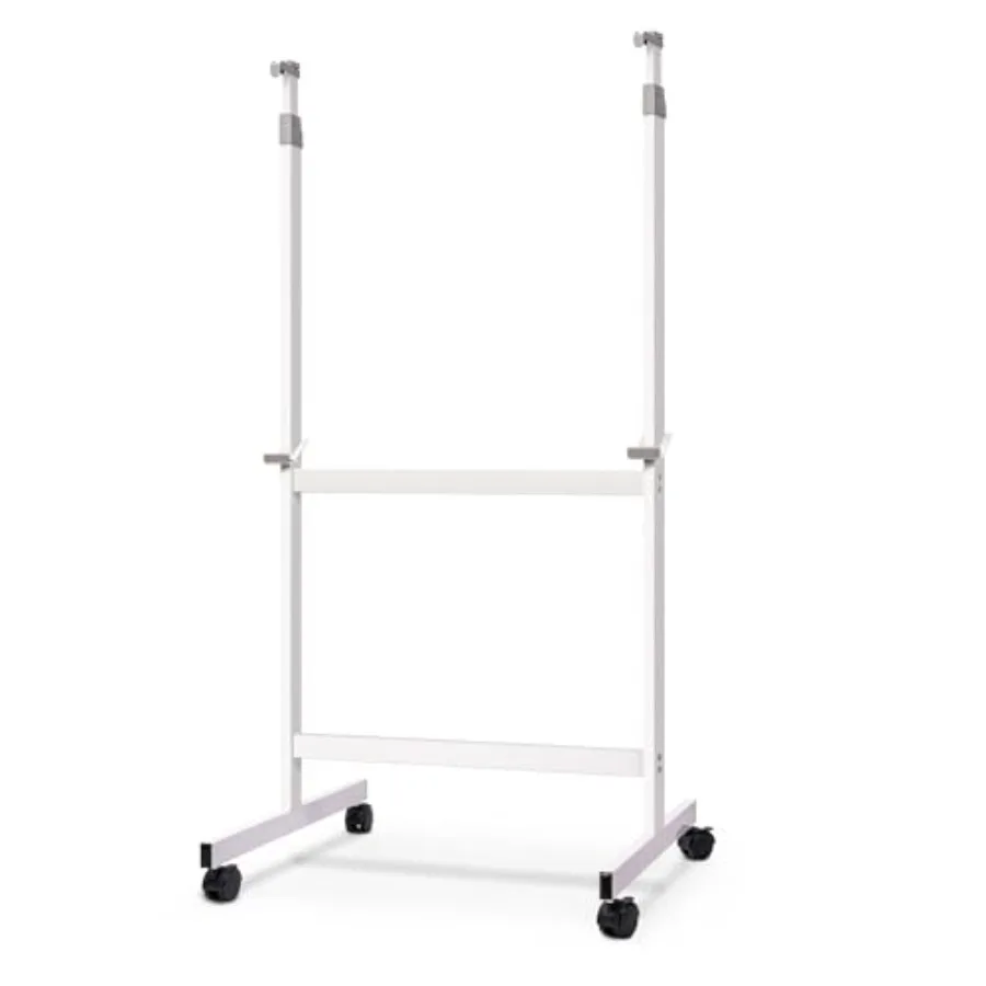 

Mobile board Stand with Wheels Height Adjustable No Drill Needed Dry Erase Board Easel Stand for Classroom Office Home and Scho