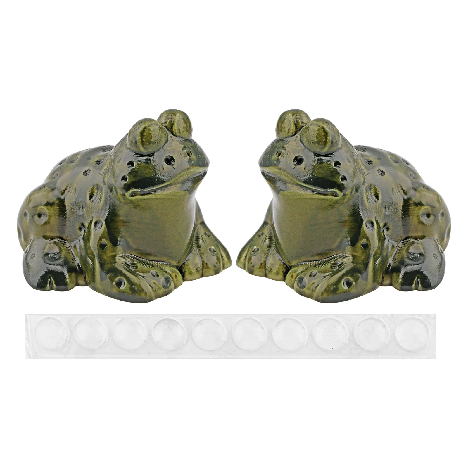 

2pcs Frog Turtle Hollowed Base Home Hotel With Adhesive Pads DIY Dormitory Toilet Bolt Cover Set Bathroom Decor Replacement Part