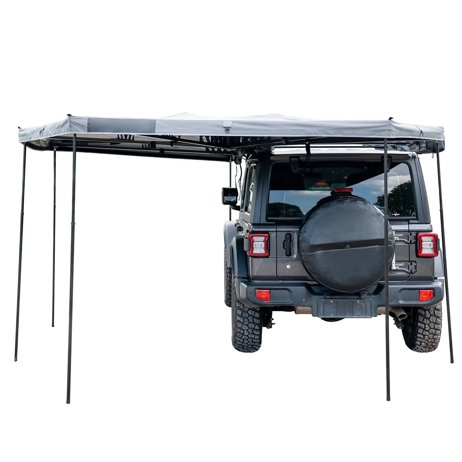 

4X4 Free Standing 600D Oxford Water Proof 360 Degree Extended Car Awning Plus