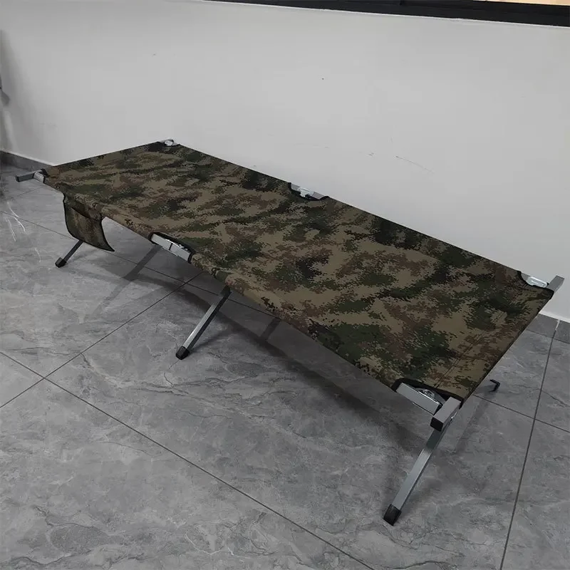 Chair Outdoor Casual Camouflage Color Oxford Cloth Single Iron Pipe Portable Lengthened Widened Cotton Foldable