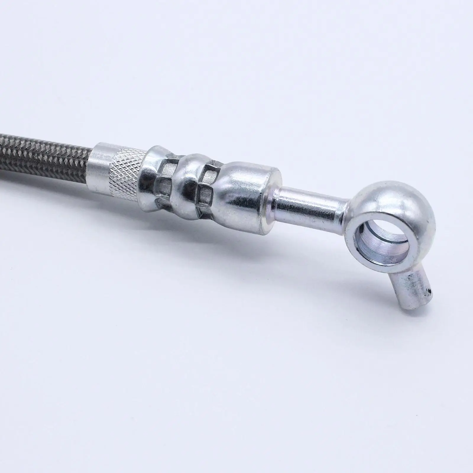 

Automotive Brake Hose Set Aluminum Braided Car Brake Lines Direct Fit for Nissan Patrol Y60 1988-1997 Braking Upgrade