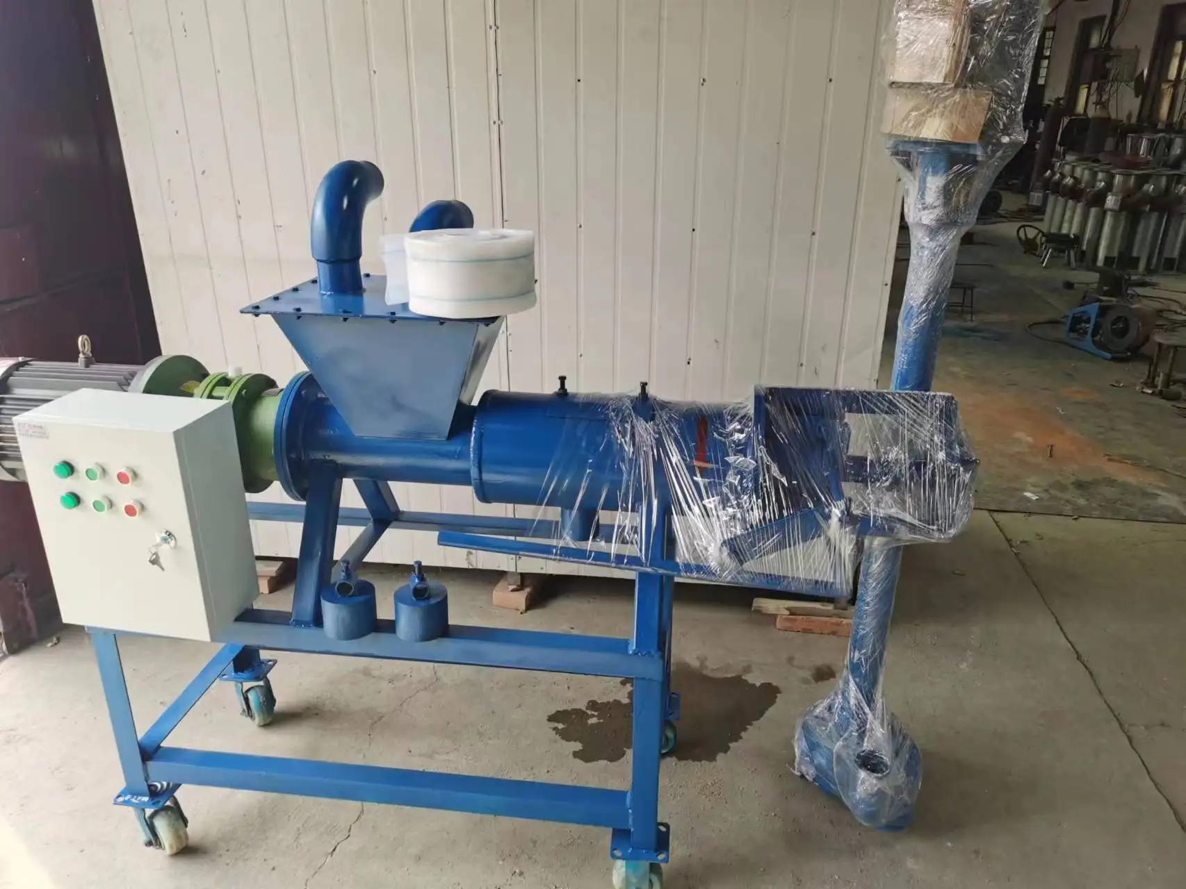 Livestock Manure Drying Processing Equipment Chicken Manure Dehydration Dryer For Small Farm