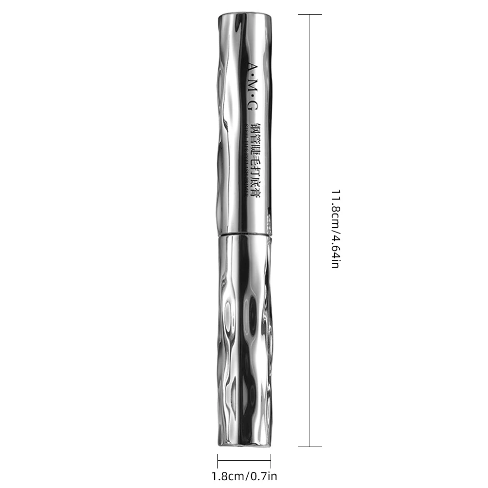 Small Steel Tube Mascara Black Thick Curling Eyelash Extensions Waterproof Long-lasting 4D Eye Lengthening Fast Dry Eyes Makeup