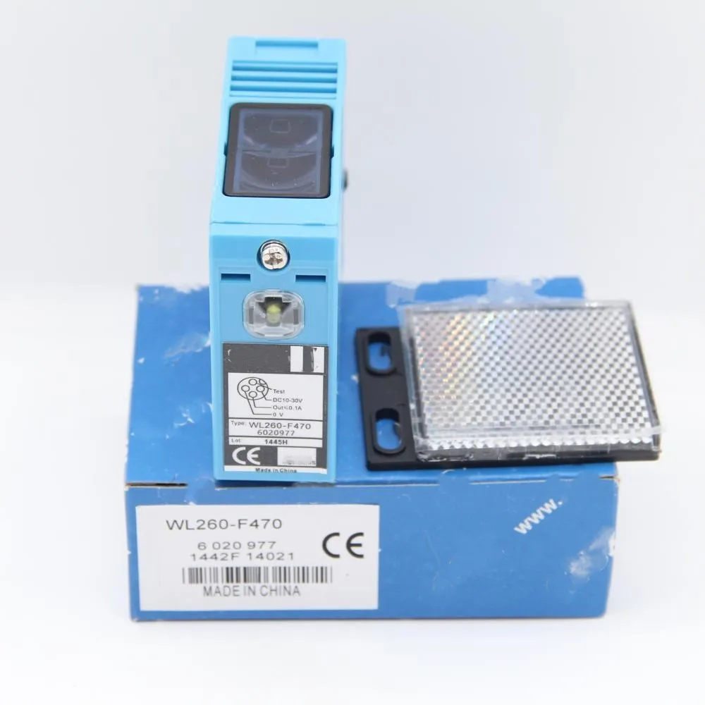 Original New WL260-F470 W260 series mirror-reflective photoelectric sensor 6020977 in Stock