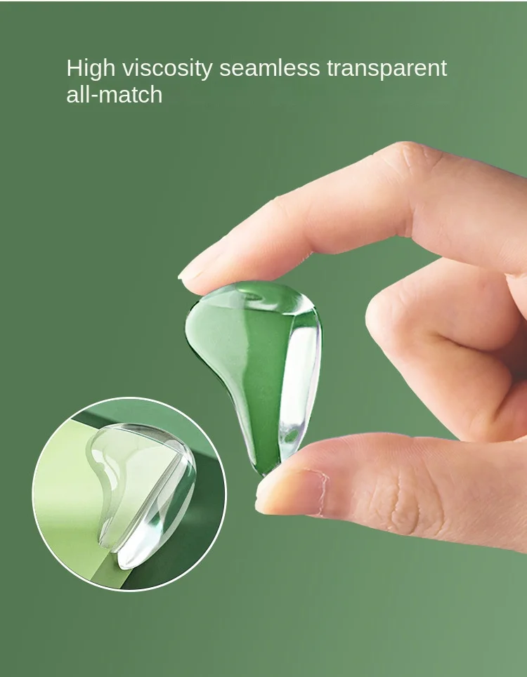 4/10/16 Stück Silikon-Eckenschutz für Babymöbel, Eckenschützer mit selbstklebenden Tischkanten-Sicherheitsstoßstangen für Babys und Kinder – Detail 4