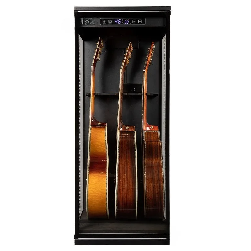 Guitar Moisture-proof Box Bass Dry Dehumidification Box Folk Ji Cabinet Display Cabinet Humidification Maintenance Cabinet