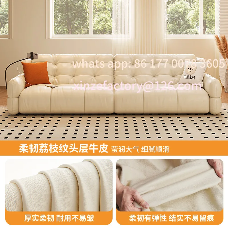 

Customizable oil wind living room small apartment piano keys straight row marshmallow