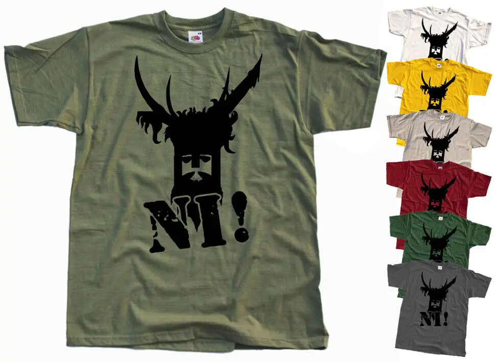 

New MONTY PYTHON T SHIRT TEE Knights who say Ni all sizes
