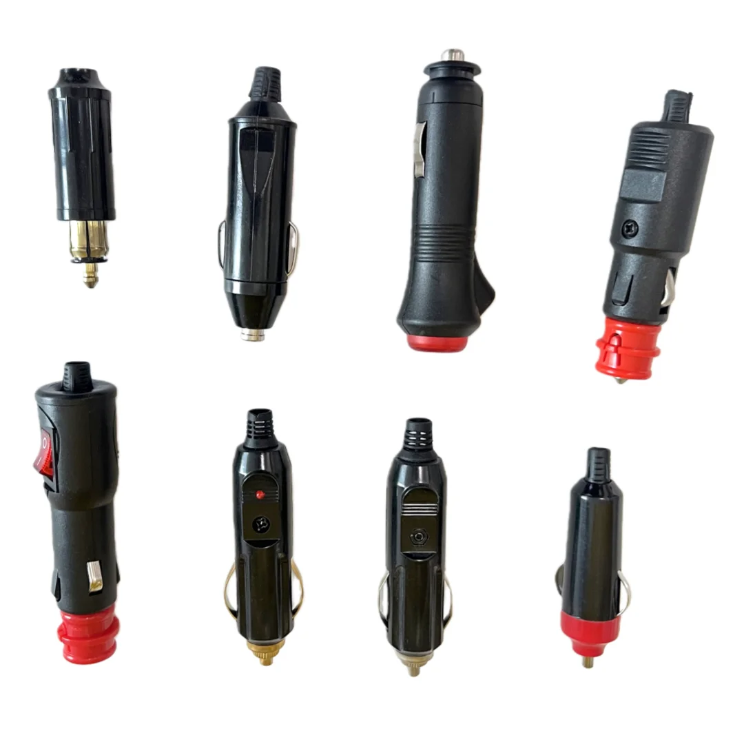 Car Mounted High-Power 12-24V Cigarette Lighter Plug, Cigarette Hole Power Plug
