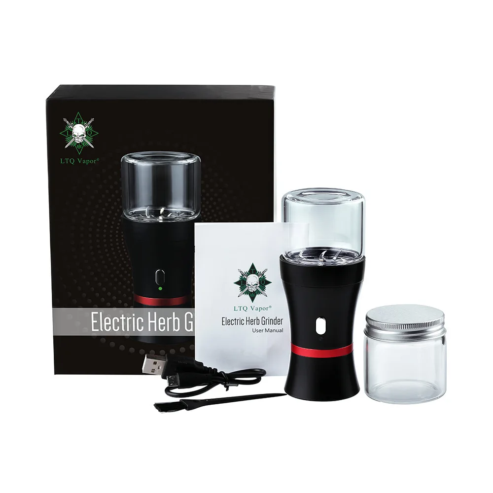 

Handheld Electric Herb Grinder 1100mAh High Capacity Battery 20,000RPM Strong Power Dry Herb Tobacco Ginder with Safety Lock