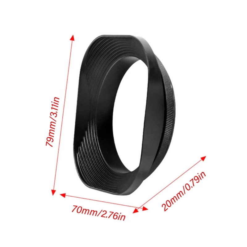 Квадратная бленда Essential 62 мм, подходит для уменьшения рассеянного света и защиты объектива для любительской съемки