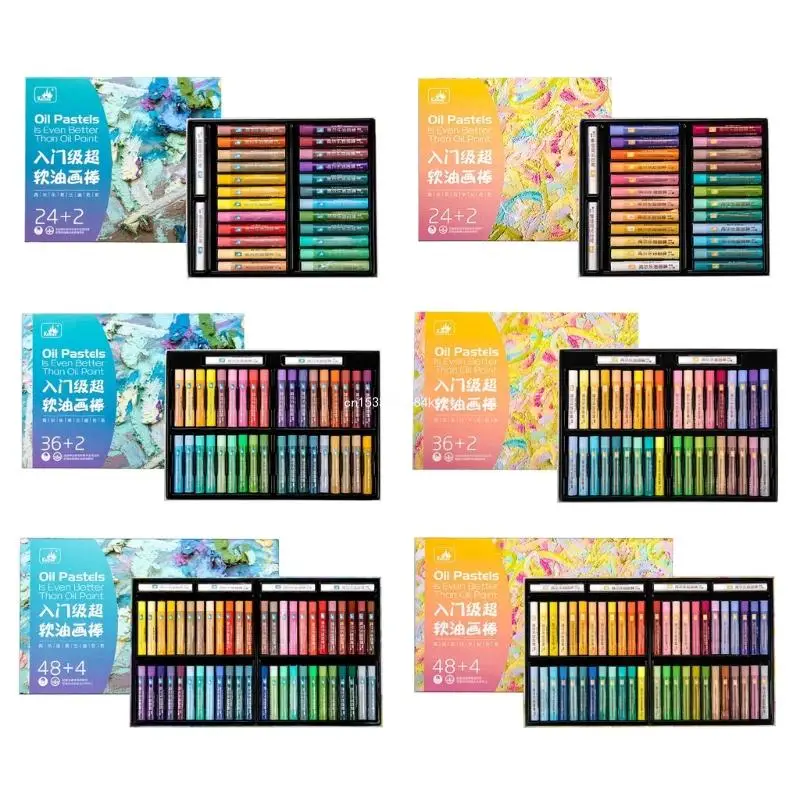 Oil Pastel Sets, Painting Oil Pastel Soft Drawing Art Pastel Sticks Sets Dropship