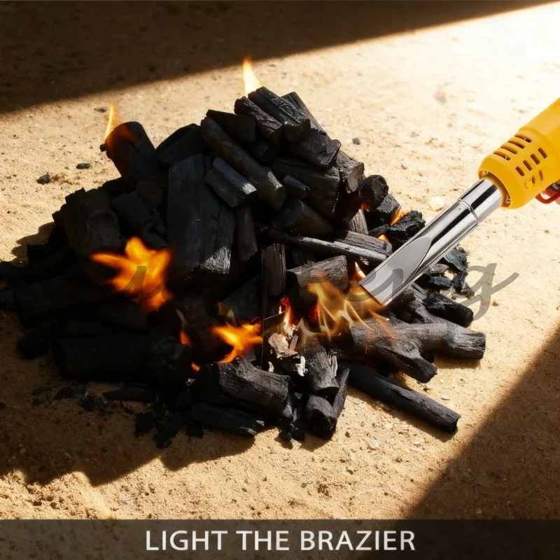 Portable 2000W Hot‑Air Weed Burner Electric Thermal Weeder High‑Power Grass Remover Outdoor Garden Maintenance Tool