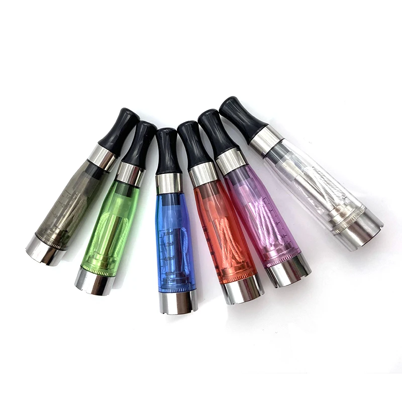 10PCS CE4 Clearomizer Atomizer 1.6 ML Long Wick Tank for 510 Thread Ugo T EGO T Evod Vape Battery