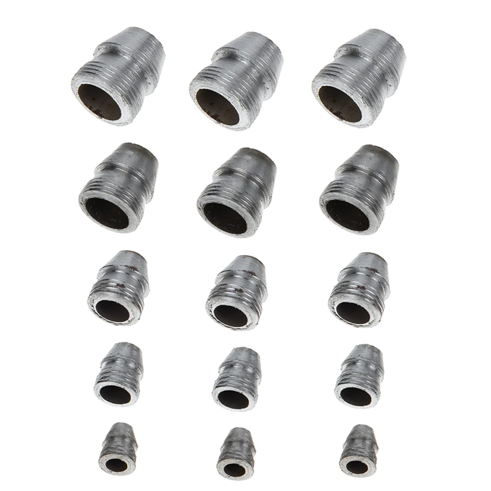 15pcs Axe Tool Durable Metal Farm Hardware Hammer Handle Protector Wedge Set Round Splitting Safety Reinforcement