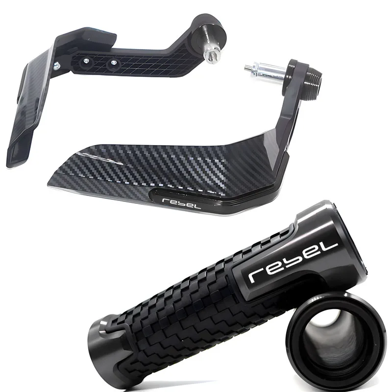 For Rebel CMX 300 500 1100  CMX1100 Rebel 300 Motorcycle Handguard carbon fibre Shield Hand Guard Protector Windshield