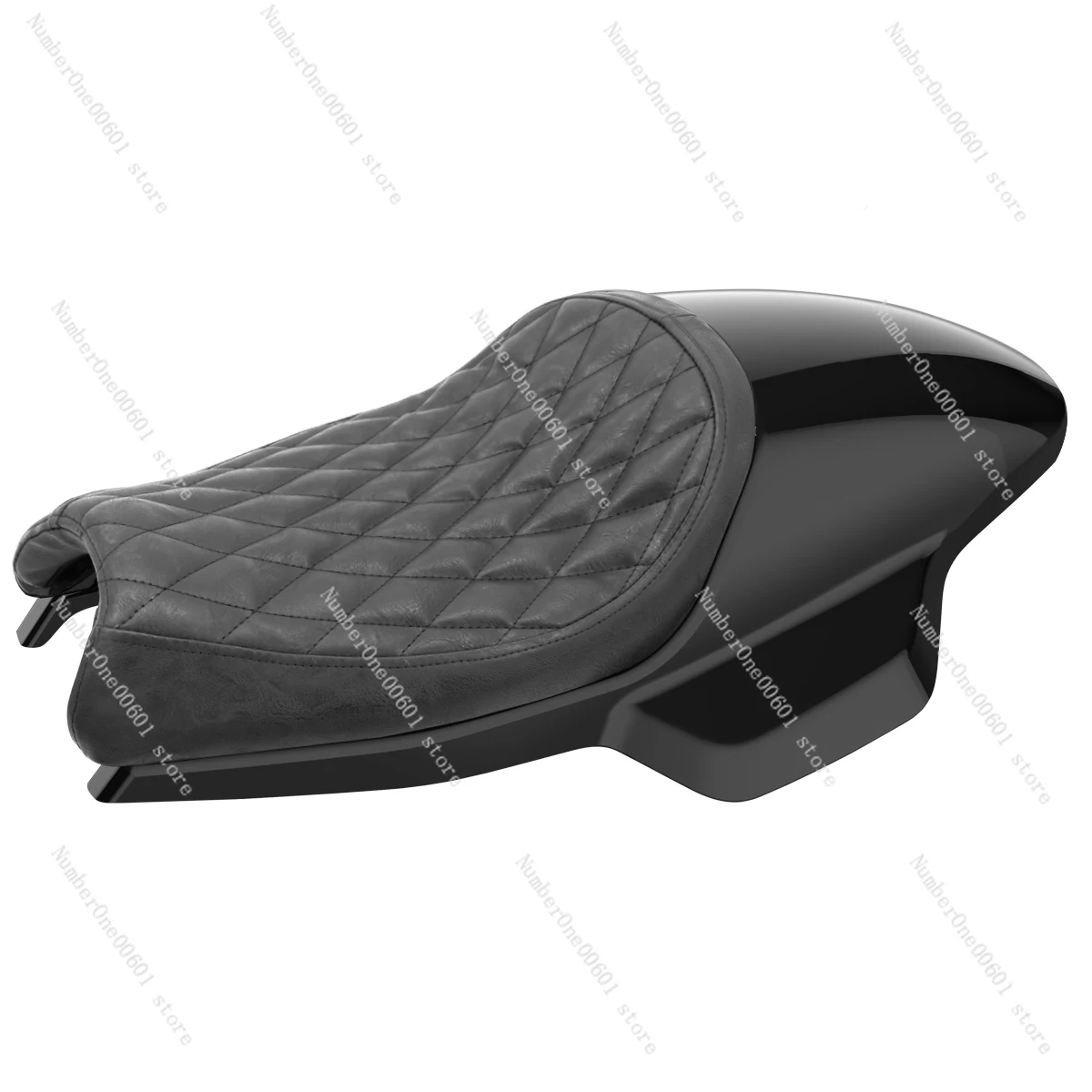 Modified Single Seat Cushion Rear Tail Cover Hump Seat Cushion Diamond Seat Bag Non-destructive Installation for Napoleon 450