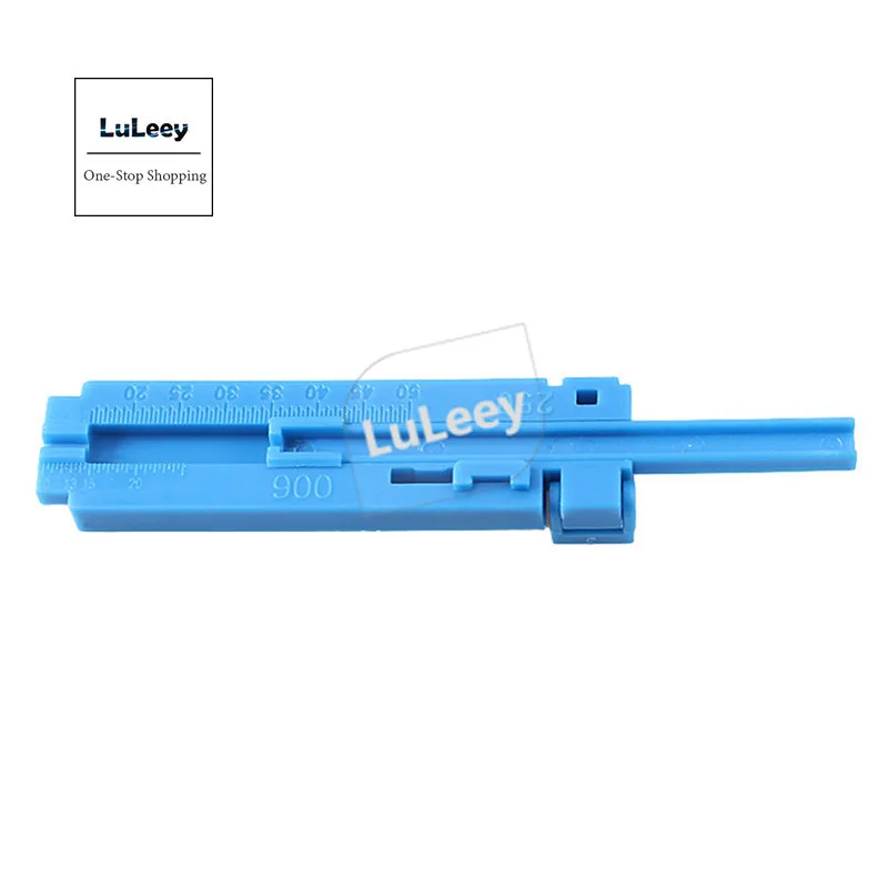 

10pcsleather Cable Fixture Measuring Long Machine Fiber Cutter Aid 2in 1