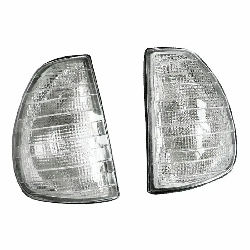 

Пара боковых угловых габаритных фонарей для Mercedes-Benz W123 1976-1984, указатель поворота, угловой фонарь, индикаторная лампа - A67F