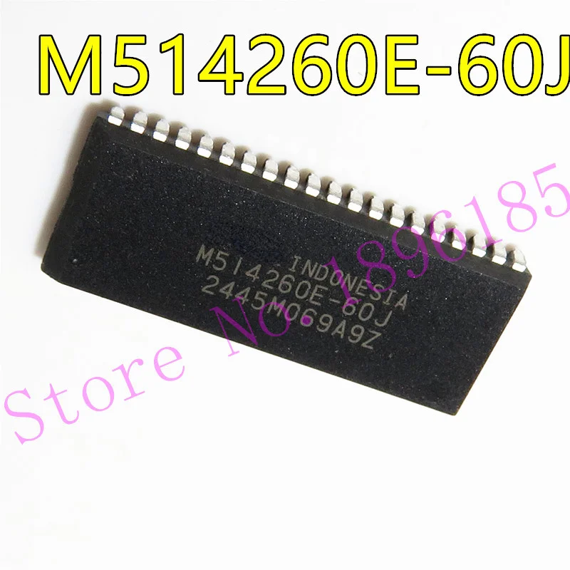 

Новое поступление M514260E-60J SOJ40 оригинал